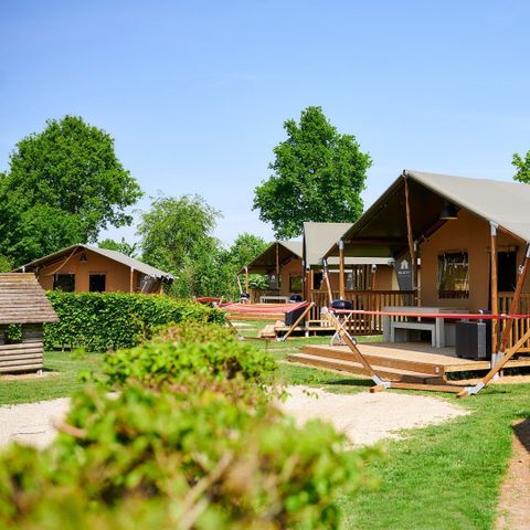 TENTE TOILE ET BOIS 6 personnes - Nomade