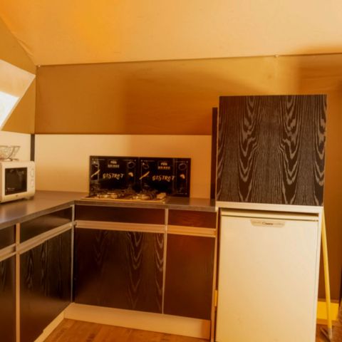 Tente en toile et en bois 7 personnes - Bungalow toilé 7p