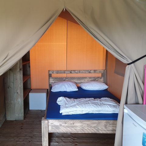 TENTE TOILE ET BOIS 6 personnes - Tente safari