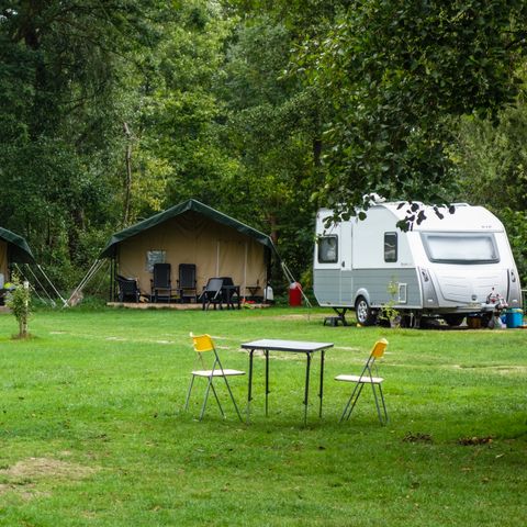 Tente en toile et en bois 4 personnes - Tente safari