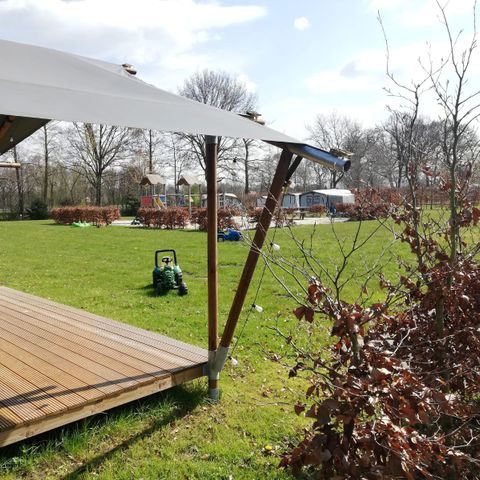 TENTE TOILE ET BOIS 6 personnes - Tente safari