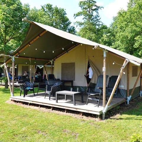 TENTE TOILE ET BOIS 6 personnes