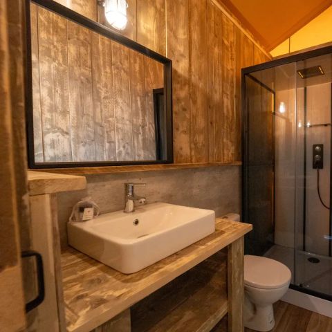 Tente en toile et en bois 4 personnes - Safari Tenten
