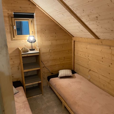 Tente en toile et en bois 5 personnes - Safari Lodge All Season