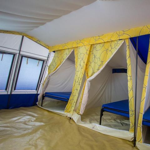 BUNGALOW TOILÉ 6 personnes - BUNGALOWTENT