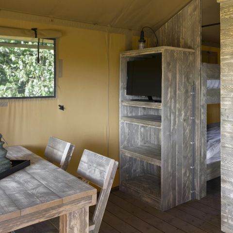 TENTE TOILE ET BOIS 4 personnes - Tente safari 4