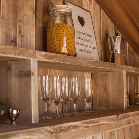 TENTE TOILE ET BOIS 6 personnes