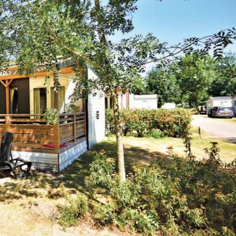 MOBILHOME 8 personnes - Premium | 3 Ch. | 6/8 Pers. | Terrasse surélevée