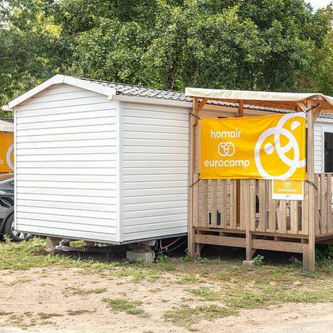 MOBILHOME 6 personnes - Comfort | 2 Ch. | 4/6 Pers. | Terrasse surélevée