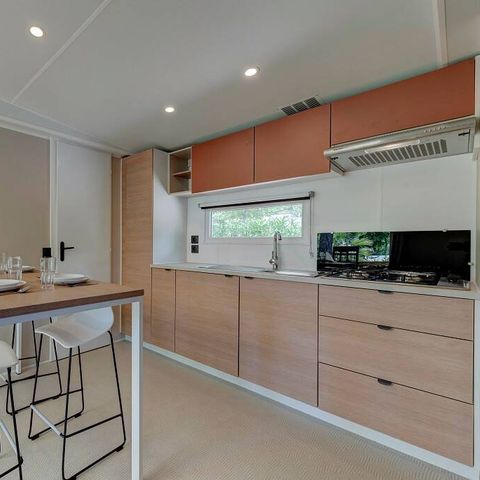 MOBILHOME 6 personnes - Mobil-home | Comfort | 3 Ch. | 6 Pers. | Terrasse surélevée | Clim.