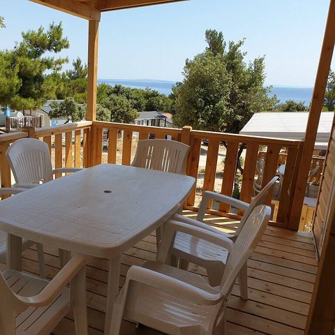 MOBILHOME 6 personnes - Mobil-home | Classic | 3 Ch. | 6 Pers. | Terrasse surélevée | Clim.