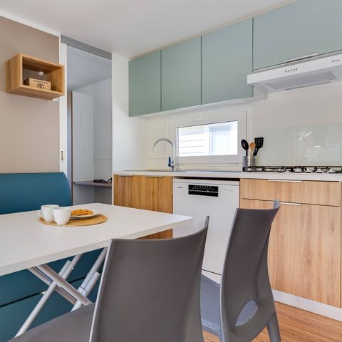 MOBILHOME 4 personnes - Mobil-home | Premium | 2 Ch. | 4 Pers. | Terrasse Lounge | Clim.