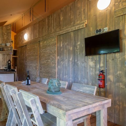 TENTE TOILE ET BOIS 6 personnes - 6