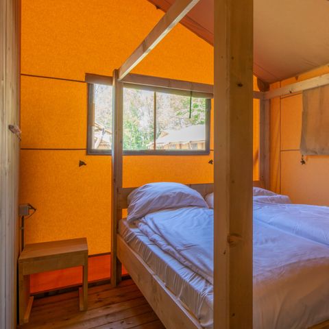 Tente en toile et en bois 4 personnes