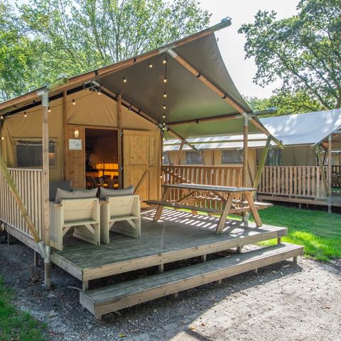 TENTE TOILE ET BOIS 6 personnes - 6A