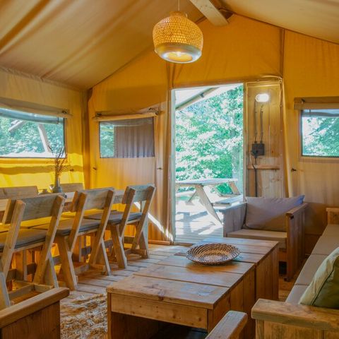 TENTE TOILE ET BOIS 6 personnes - 6A