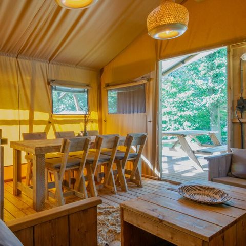 TENTE TOILE ET BOIS 6 personnes - 6A