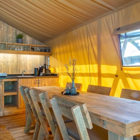 TENTE TOILE ET BOIS 6 personnes - 6A