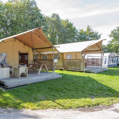 TENTE TOILE ET BOIS 6 personnes - 6B