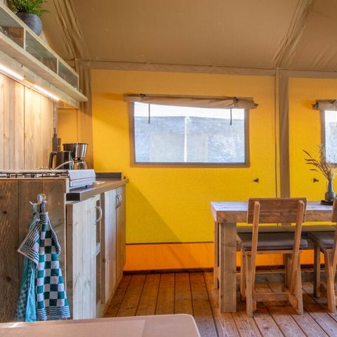 TENTE TOILE ET BOIS 6 personnes - 6B