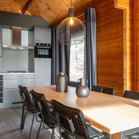 LODGE 6 personnes - Cabane en rondins relookée