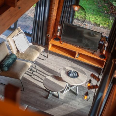 LODGE 6 personnes - Cabane en rondins relookée