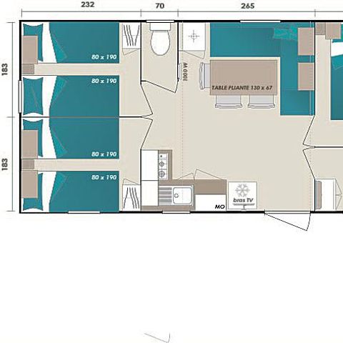 LODGE 6 personnes - Lodge Premium