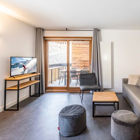APPARTEMENT 6 personnes - Appartement 2 pièces avec coin nuit 6 personnes supérieur