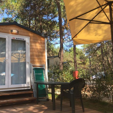 MOBILHOME 2 personnes - WOOD