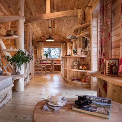 Hébergement 4 personnes - Maison de l'arbre BD400