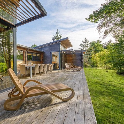 HÉBERGEMENT INSOLITE 12 personnes - Cottage Bois 12 personnes