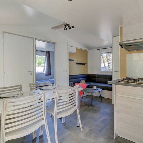 MOBILHOME 4 personnes - Mobil-home | Premium | 2 Ch. | 4 Pers. | Terrasse Lounge | Clim. | TV