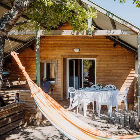 Studio 4 personnes - 1 chambre - 1 salle de bain - 37m² - Grande Terrasse