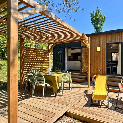 Mobilhome 6 personnes - Sunêlia Prestige - 2 chambres - 1 salle de bain - 29m²