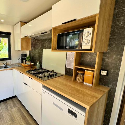 MOBILHOME 6 personnes - Sunêlia Prestige 2 Chambres - 1 SDB - 29m² -