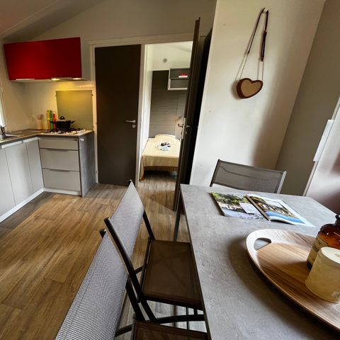 MOBILHOME 6 personnes - Prestige 32m² 3 chambres - climatisé