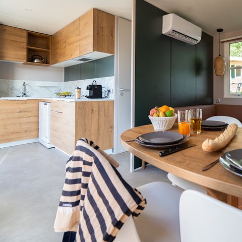 MOBILHOME 10 personnes - Sunelia Luxe 65m² 5 chambres - Climatisé