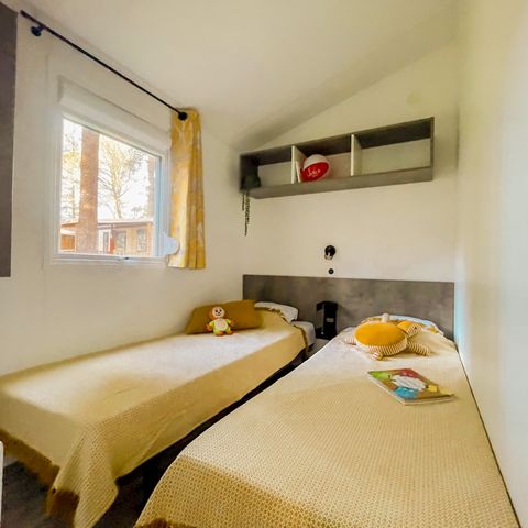 MOBILHOME 6 personnes - Prestige Plus 28m² 3 chambres - climatisé