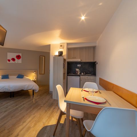 Gîte 2 personnes - 1 Pièce - Accueil lit bébé impossible