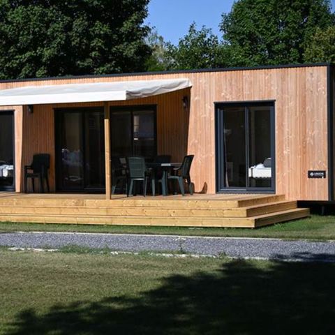 LODGE 4 personnes - Lodge Serenity 33,9 m² - 2 chambres + 2 SDB + Terrasse + TV