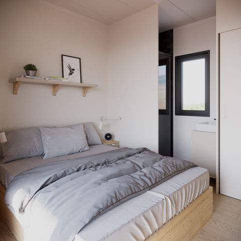 LODGE 4 personnes - Lodge Serenity 33,9 m² - 2 chambres + 2 SDB + Terrasse + TV