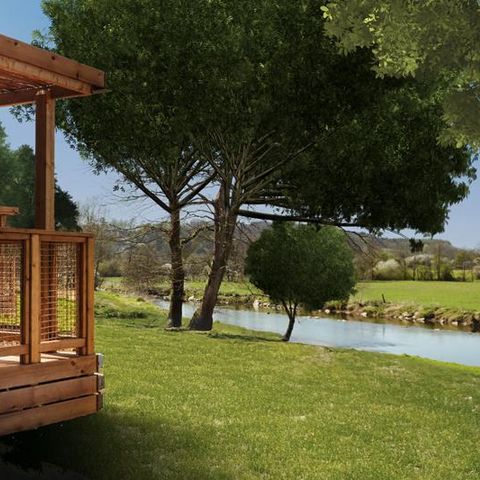 CHALET 6 personnes - Chalet Portland 2 chambres vue Semois