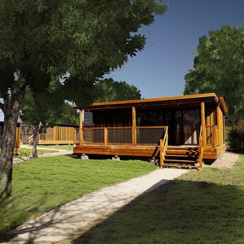 CHALET 6 personnes - Chalet Portland 2 Chambres Vue Prairie