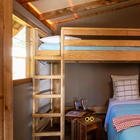 TENTE TOILE ET BOIS 4 personnes - Cosy Glamping, 2ch, 1 sdb