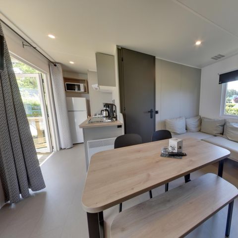 MOBILHOME 6 personnes - 6 personnes confort +  3 chambres