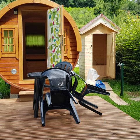 HÉBERGEMENT INSOLITE 2 personnes - Tonneau