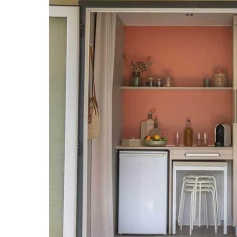 TENTE TOILE ET BOIS 4 personnes - Hébergement Coco Sweet Famille - Sans sanitaires