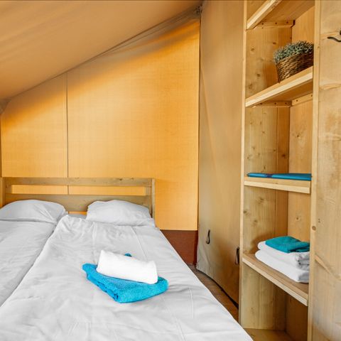Tente en toile et en bois 4 personnes - Stella Maris - Safari tent Lodge (5P)