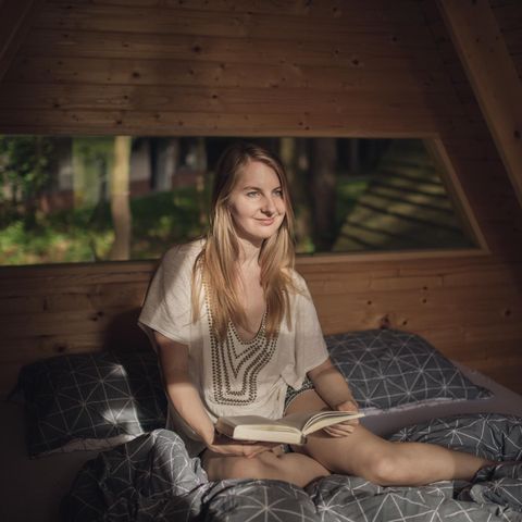 HÉBERGEMENT INSOLITE 3 personnes - Glamping Hut Forest Bed