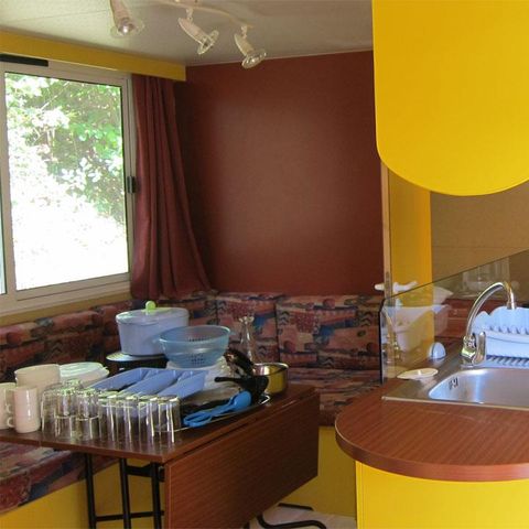 MOBILHOME 5 personnes - PRIVILEGE 2 chambres 